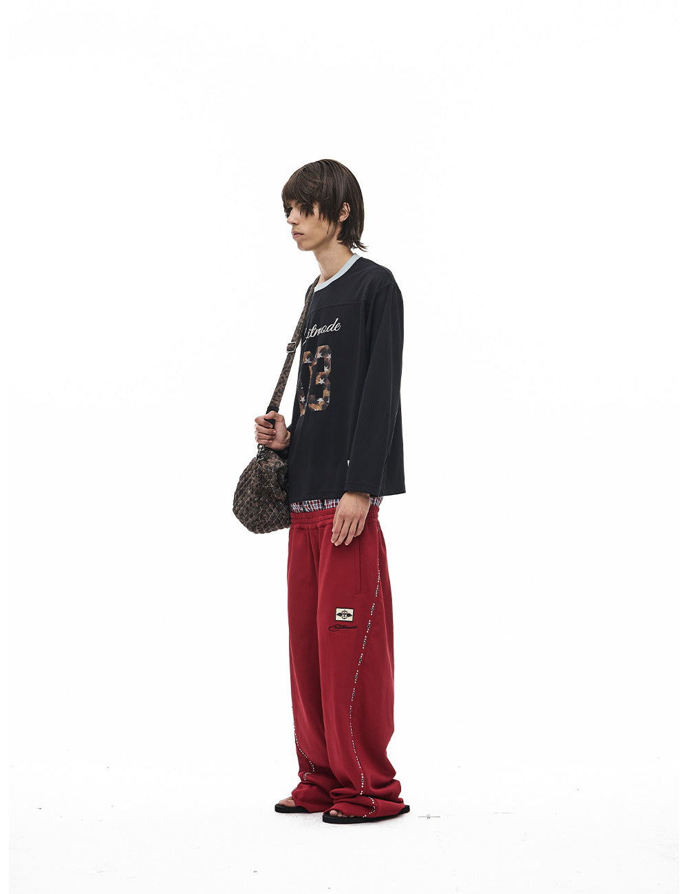 Leopard-Print Star & Number T-Shirt