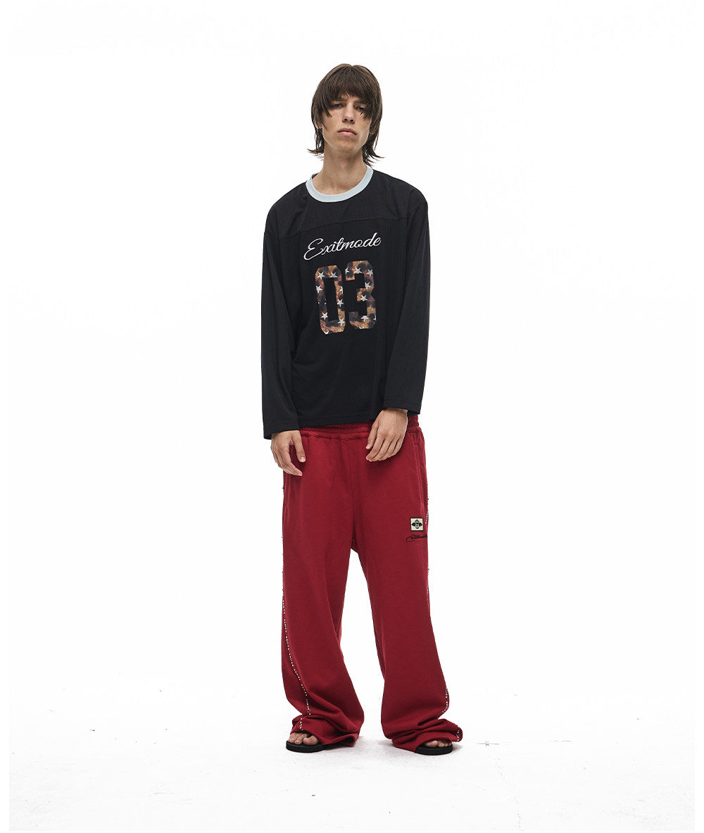 Leopard-Print Star & Number T-Shirt