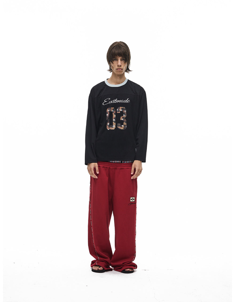 Leopard-Print Star & Number T-Shirt