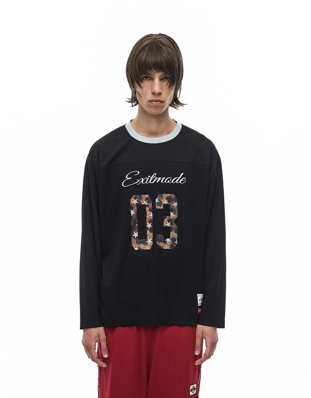 Leopard-Print Star & Number T-Shirt
