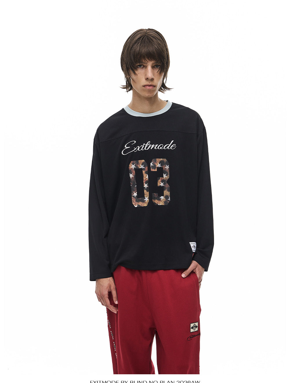Leopard-Print Star & Number T-Shirt