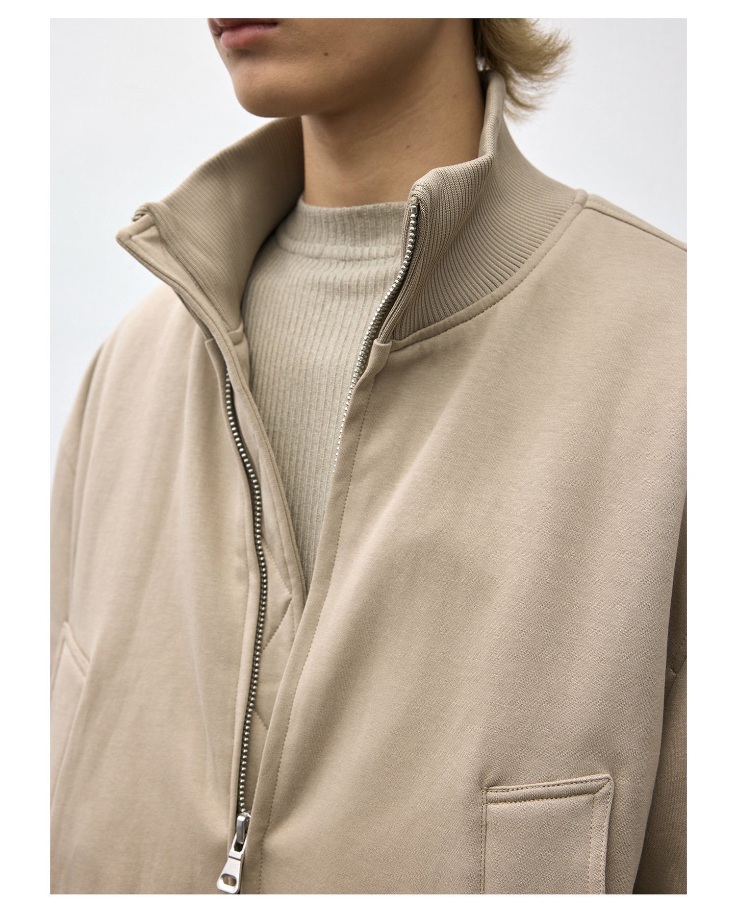 Lightweight Warm Stand Collar Jacket