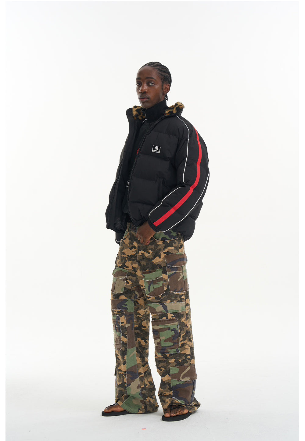 Fur Collar Warm Cotton Jacket