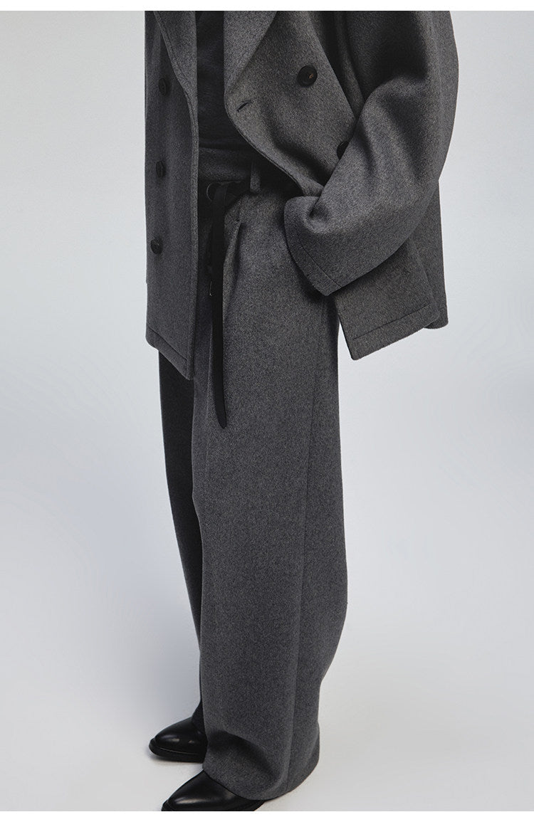 Adjustable Waistband Casual Pants