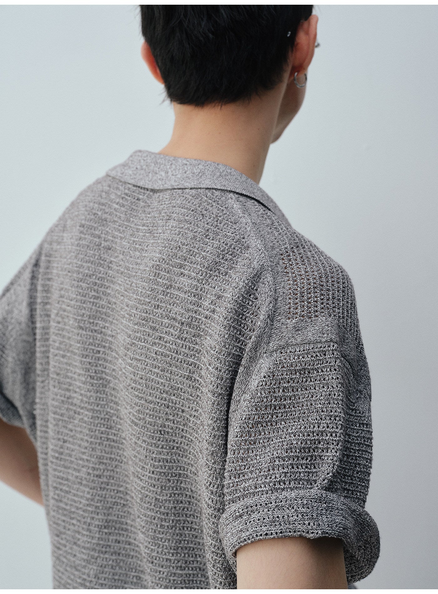 Openwork Knit Cardigan