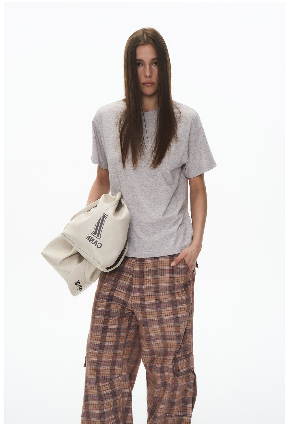 Unisex Drop-Shoulder Slim-Fit T-Shirt