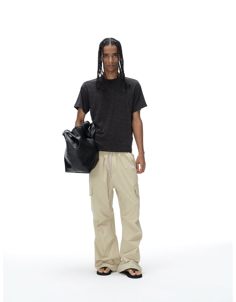Unisex Drop-Shoulder Slim-Fit T-Shirt