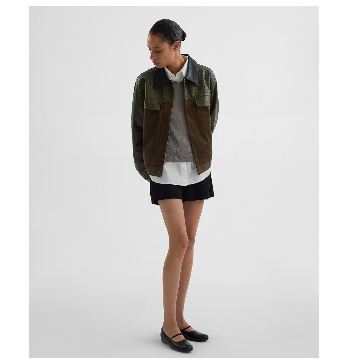 Suede Velvet Jacket