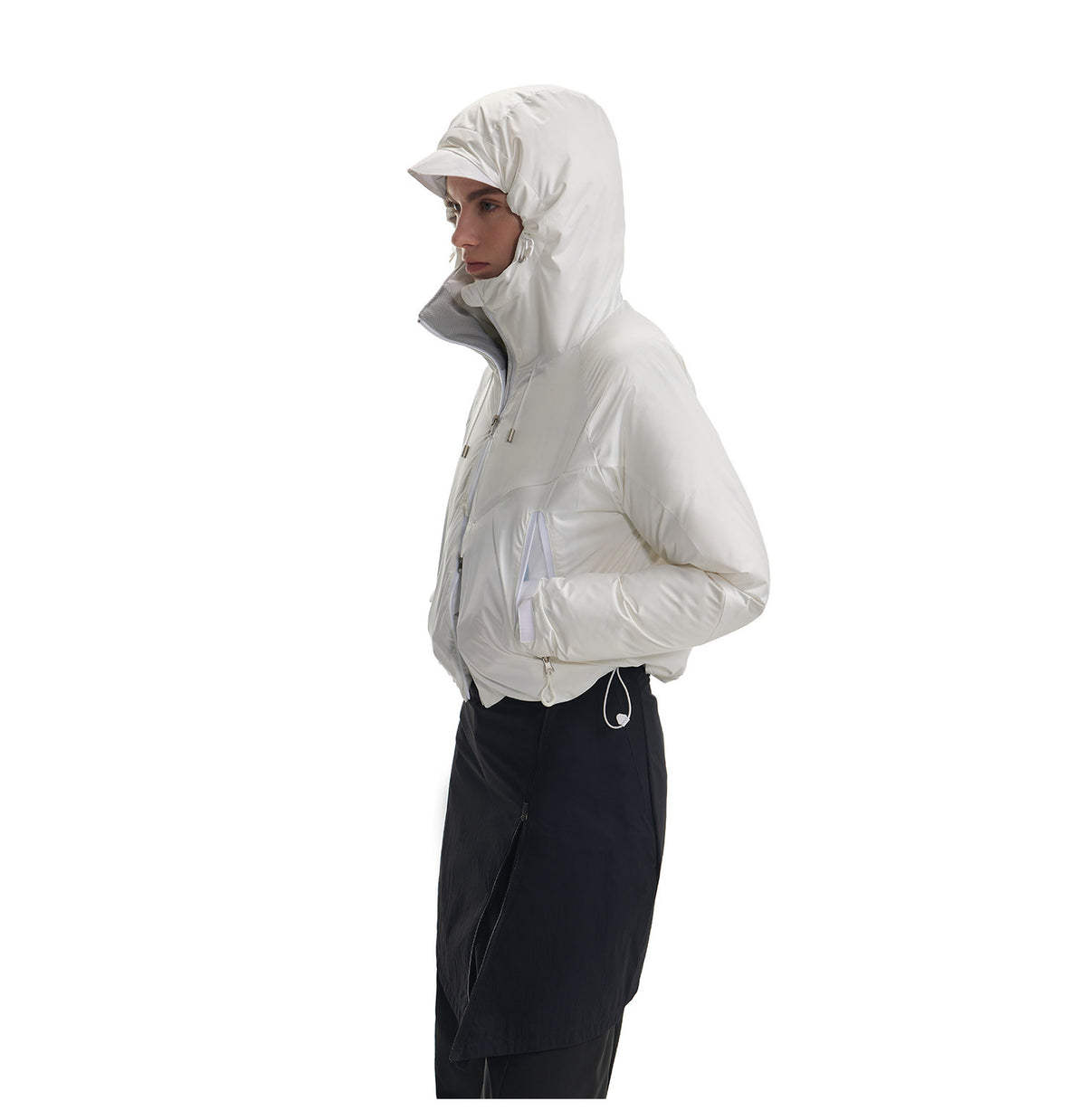 Short, Lightweight Down Jacket