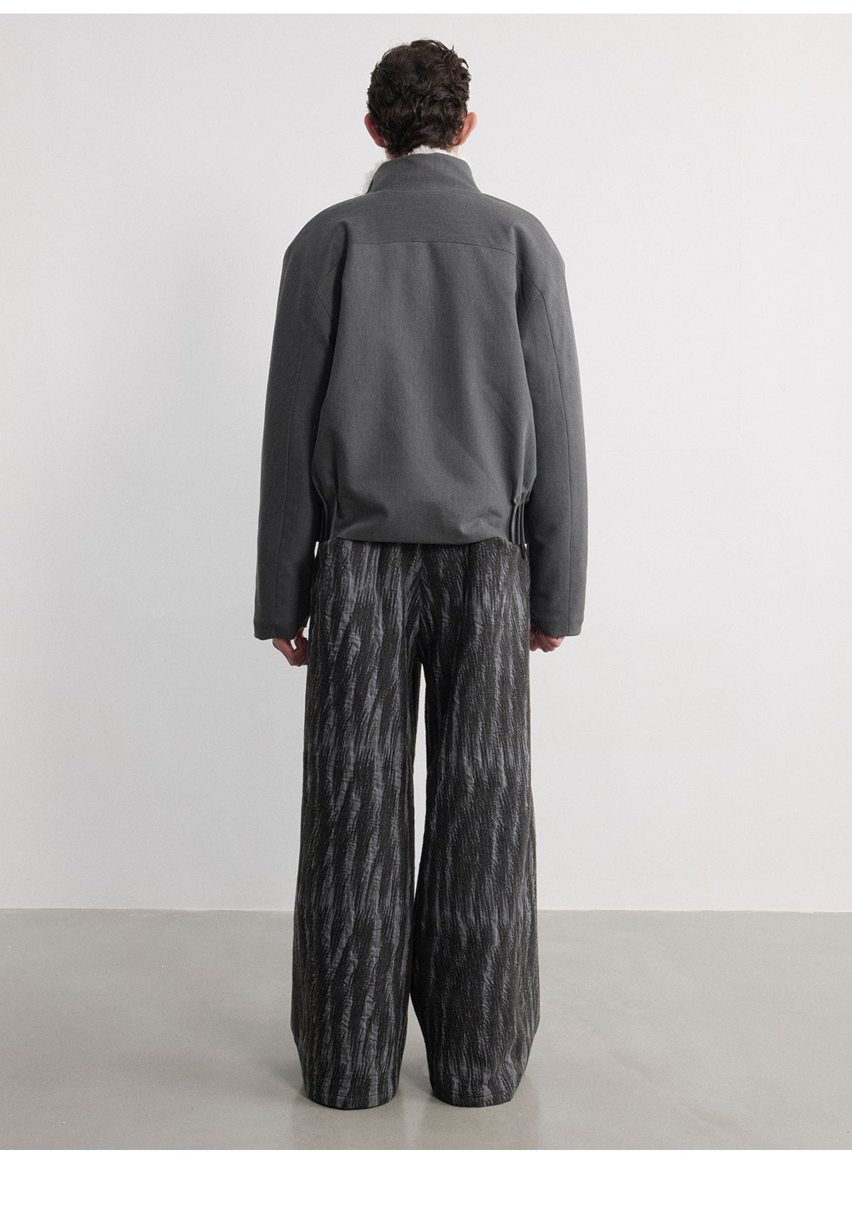 Reversible 3D Pleated Jacket