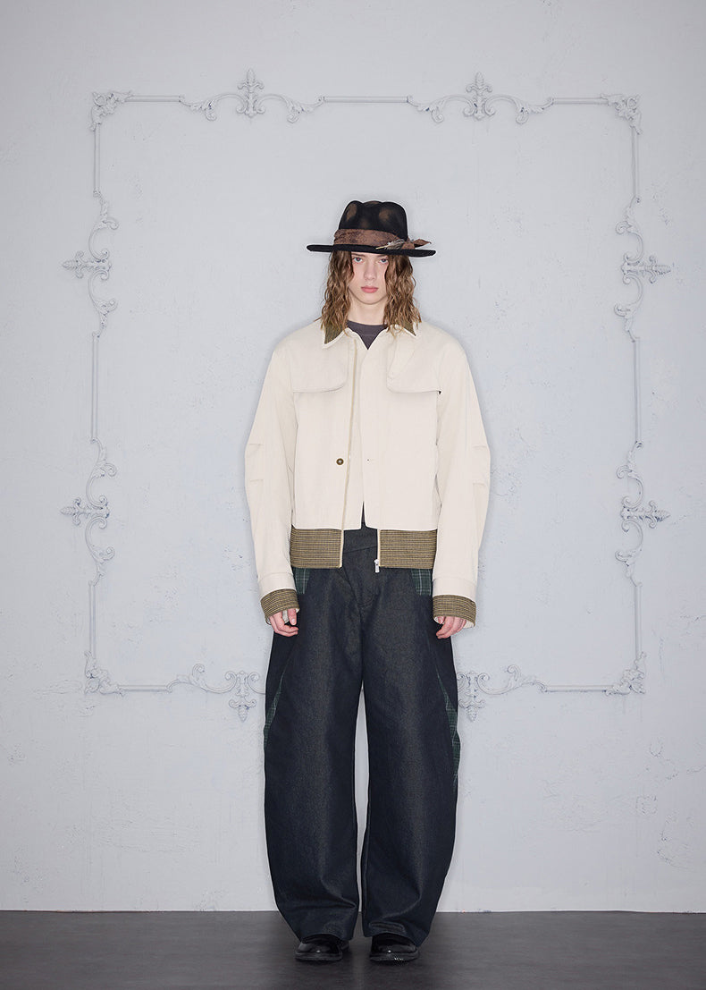 Scythe Sleeve Short Jacket