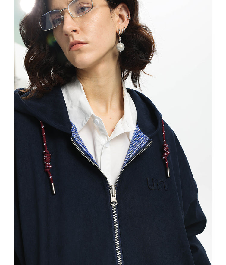 Reversible Checked Jacket