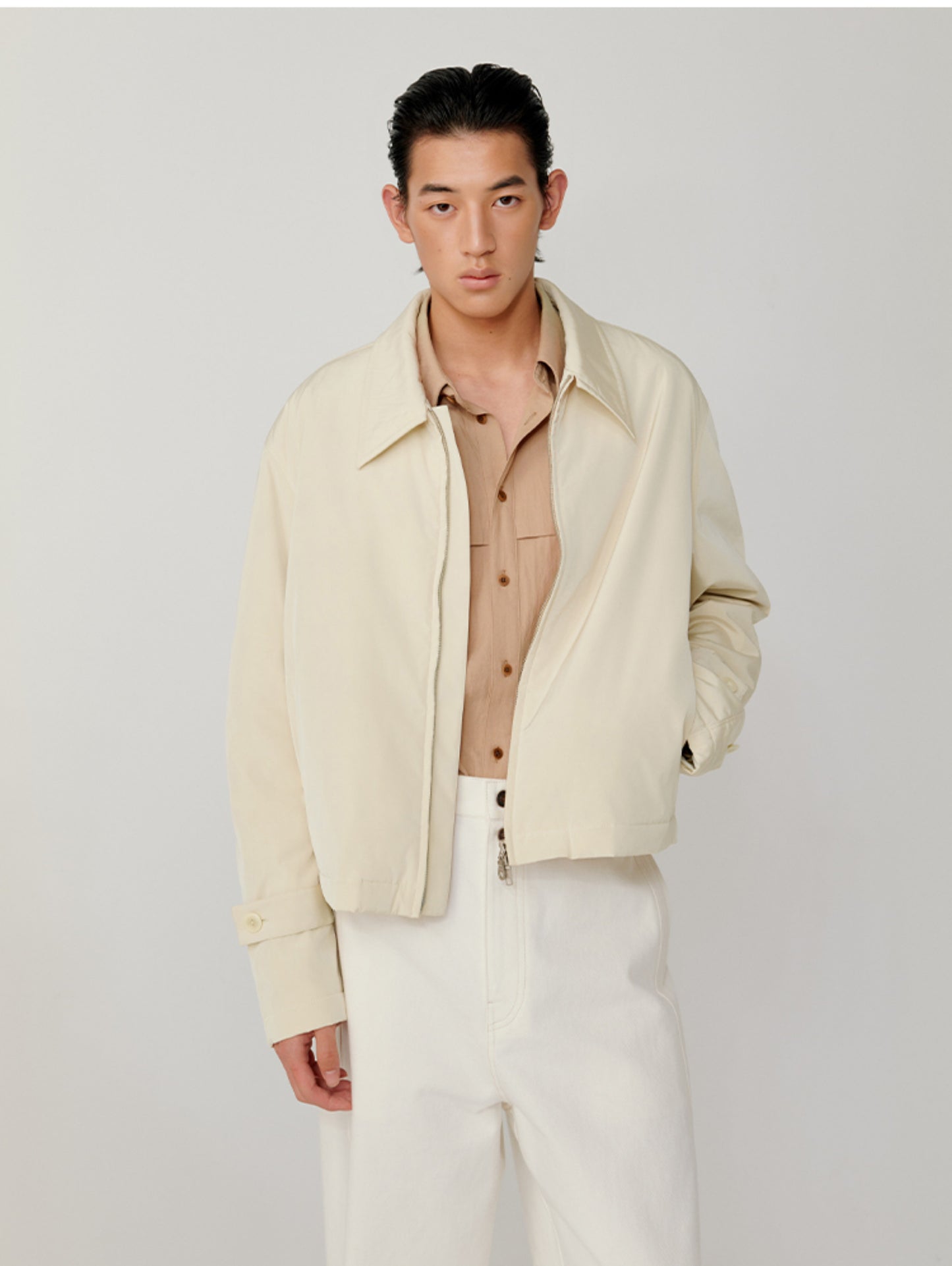 Double-Zipper Lightweight Jacket