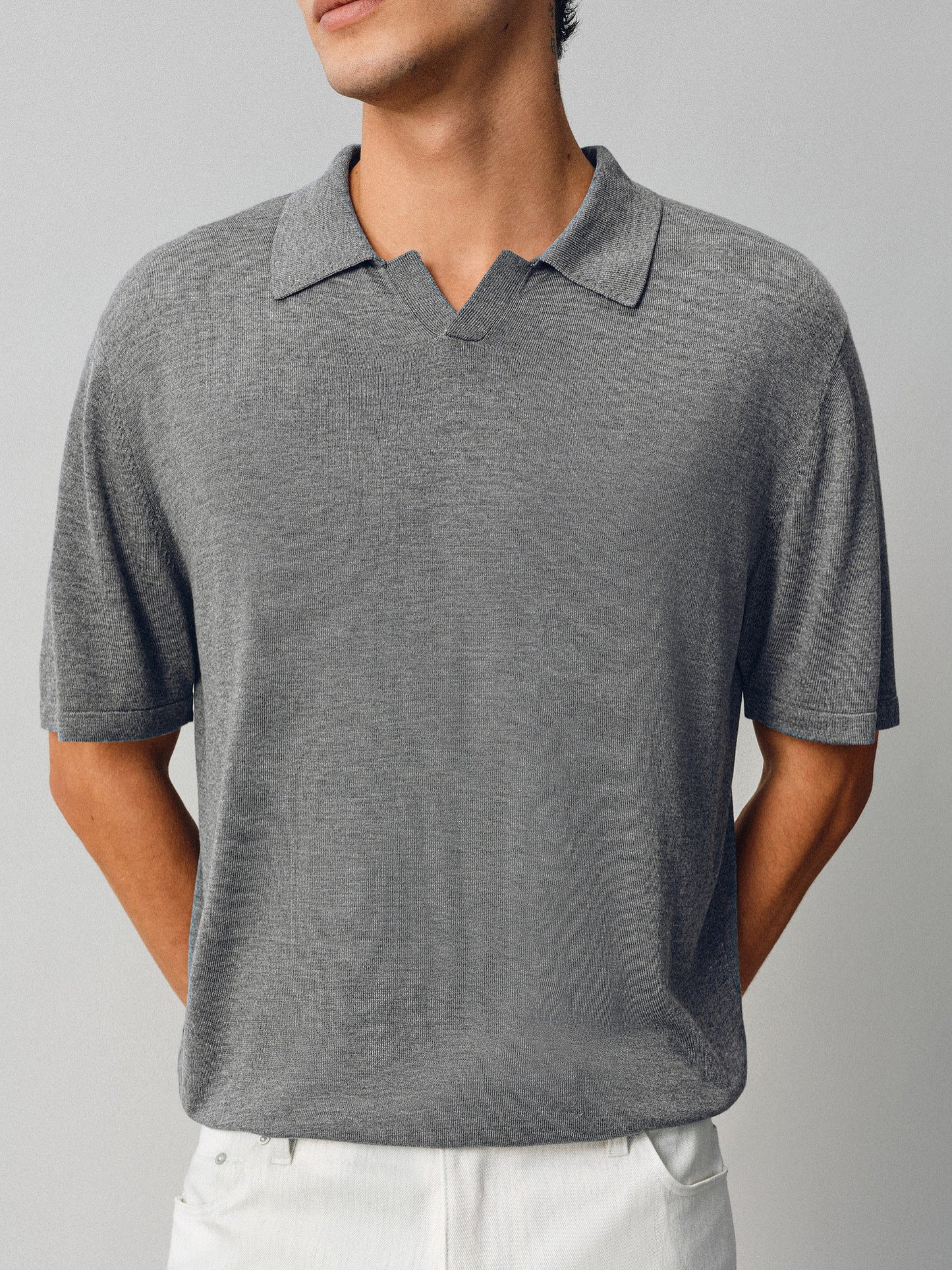 Basic Casual Polo Shirt