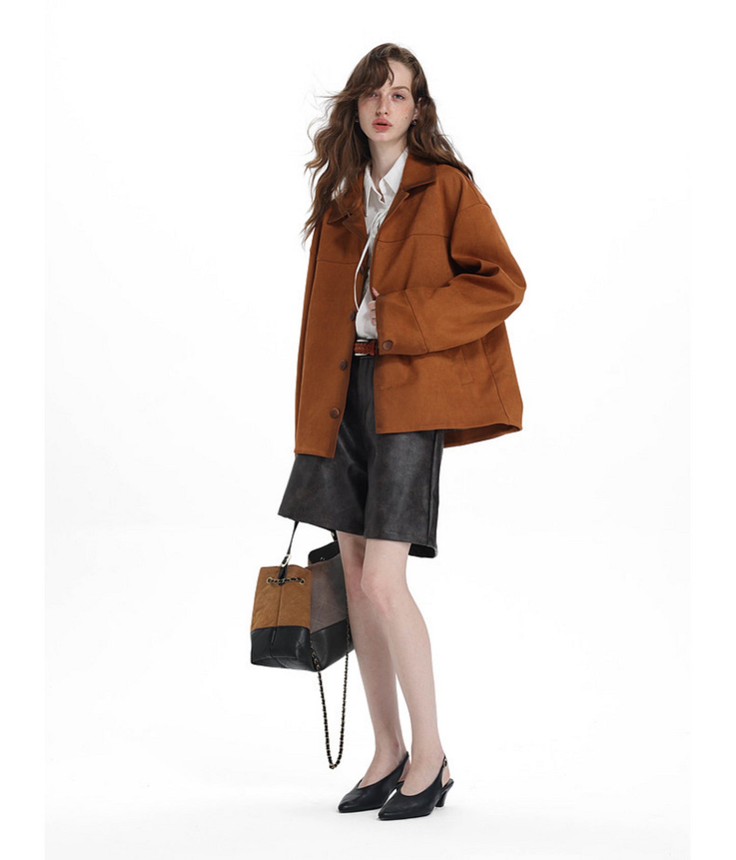 Suede Short Jacket