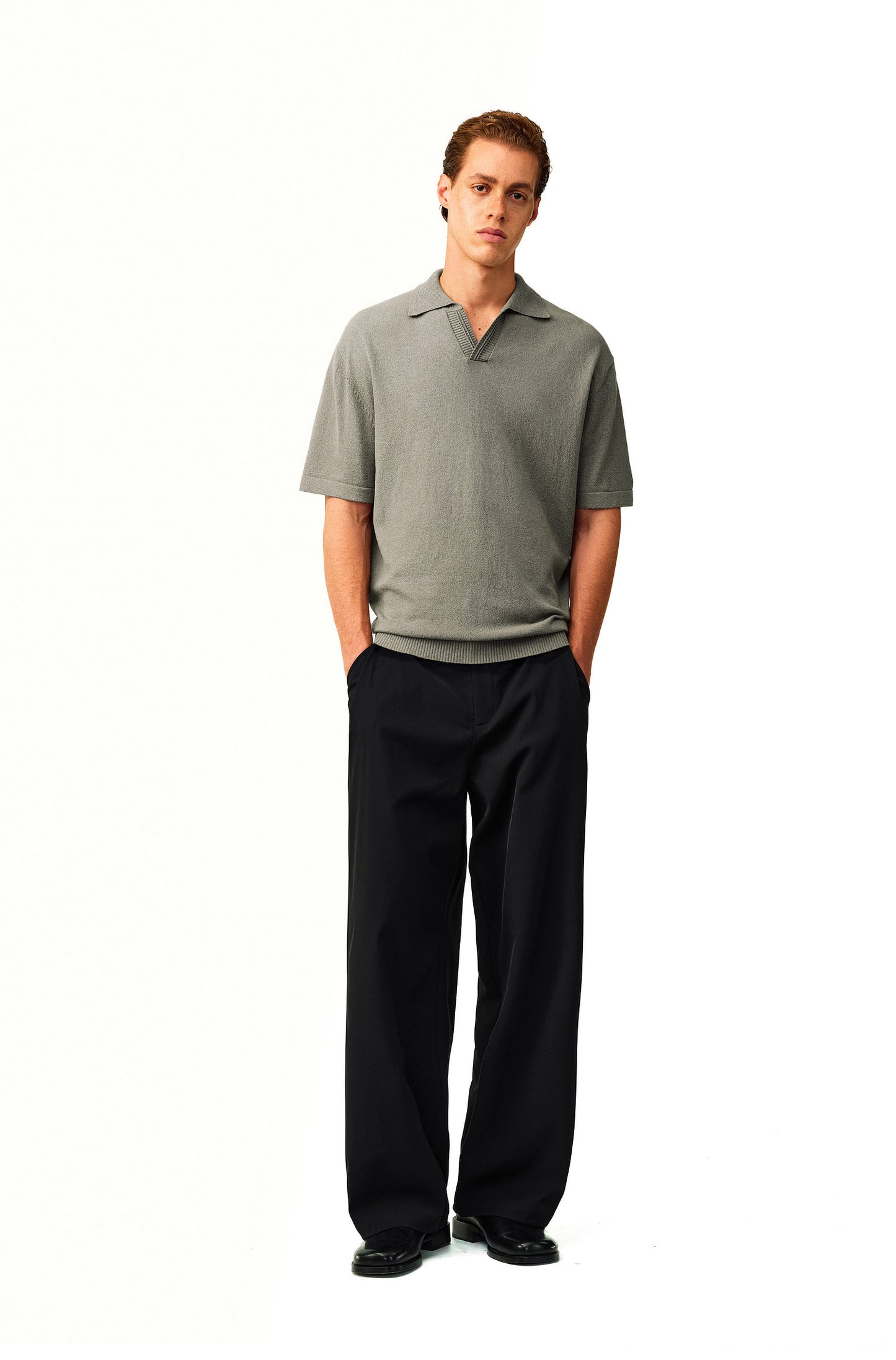 Blended Cotton Knit Shirt