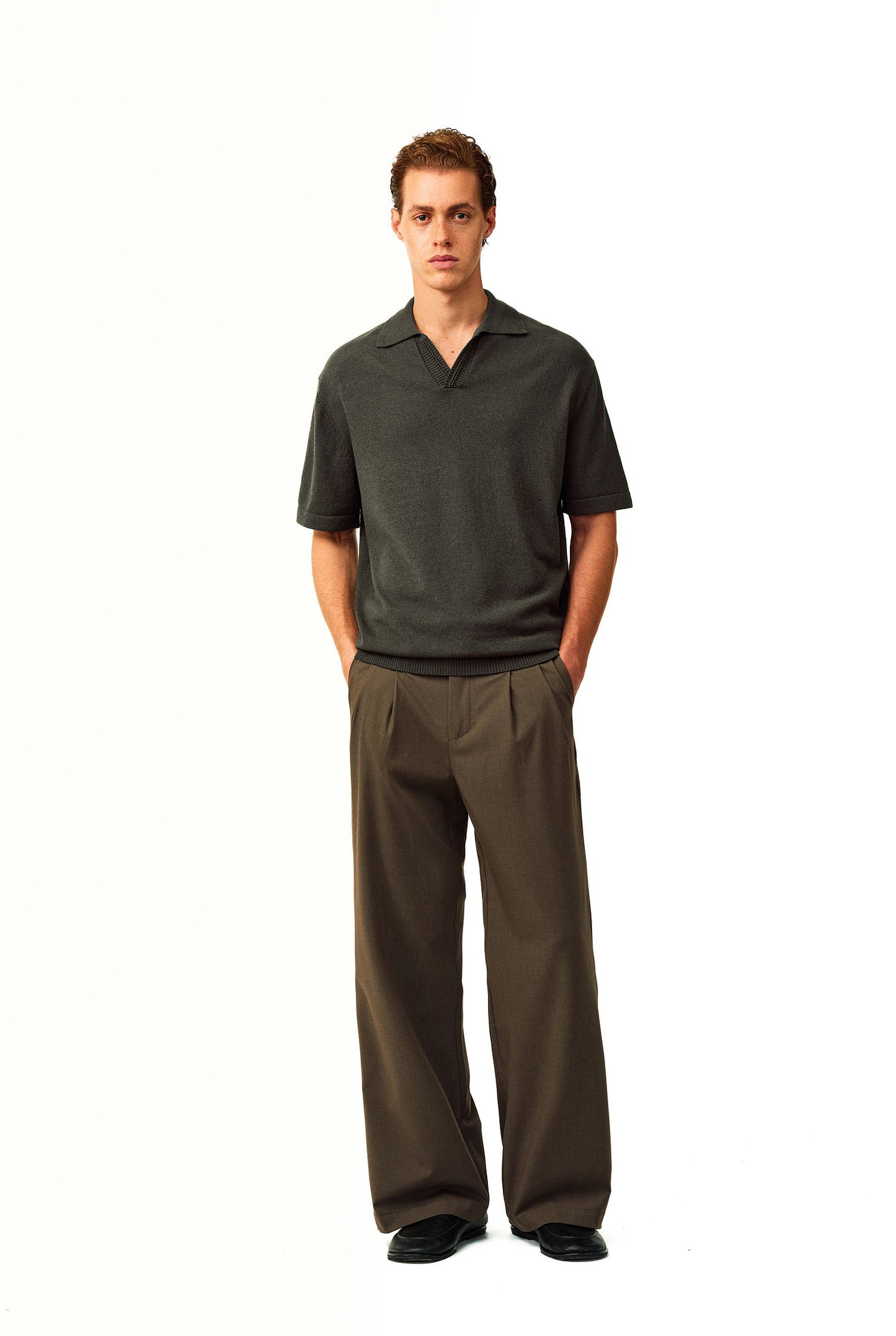 Blended Cotton Knit Shirt