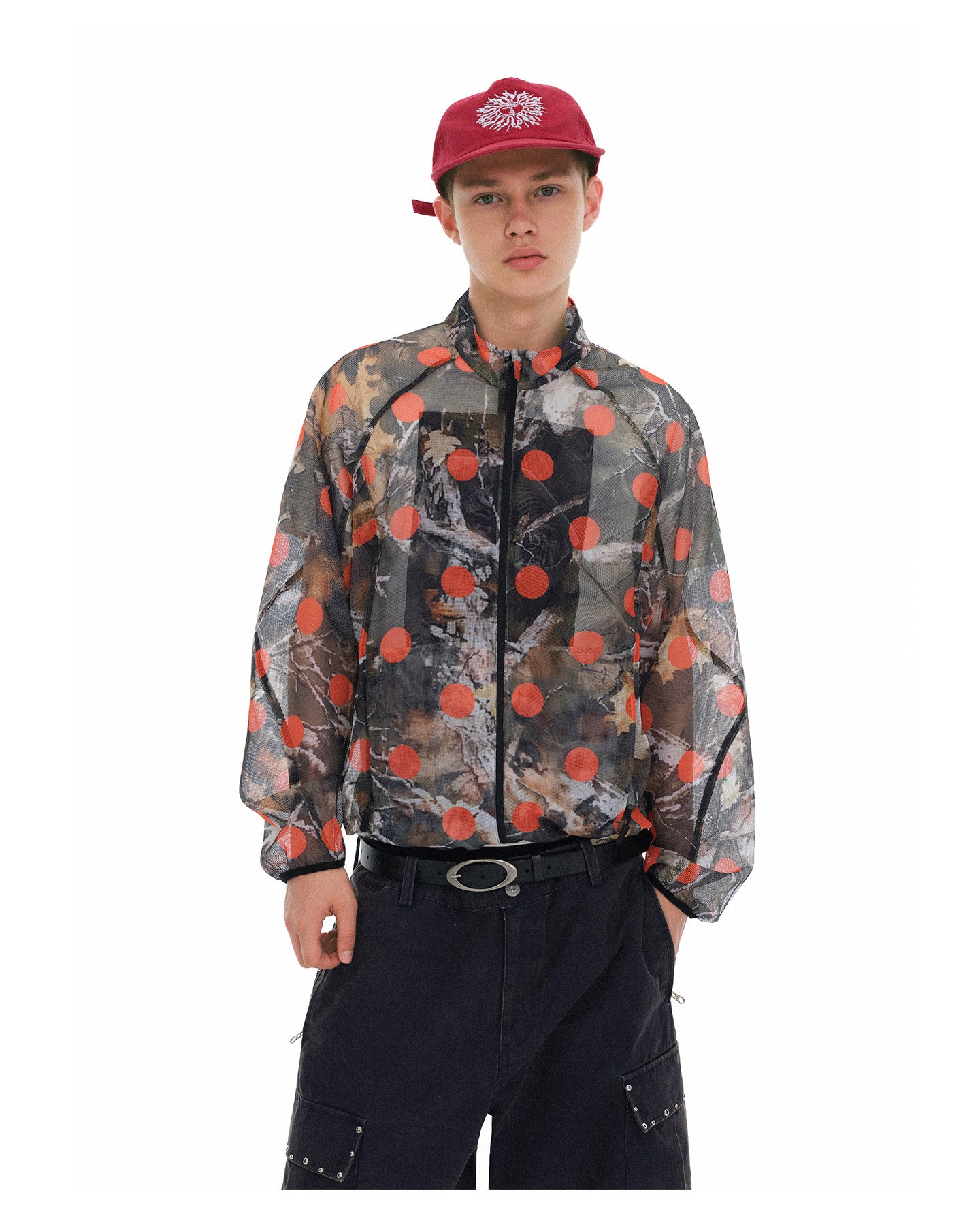 Camouflage Mesh Breathable Jacket