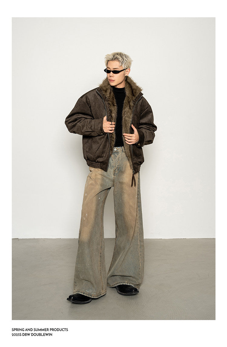 Hand-Splashed Wash Jeans