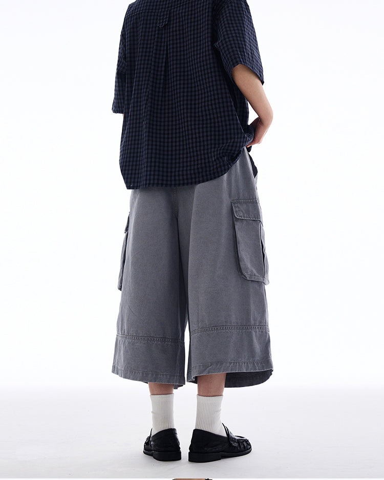 Vintage Cropped Shorts