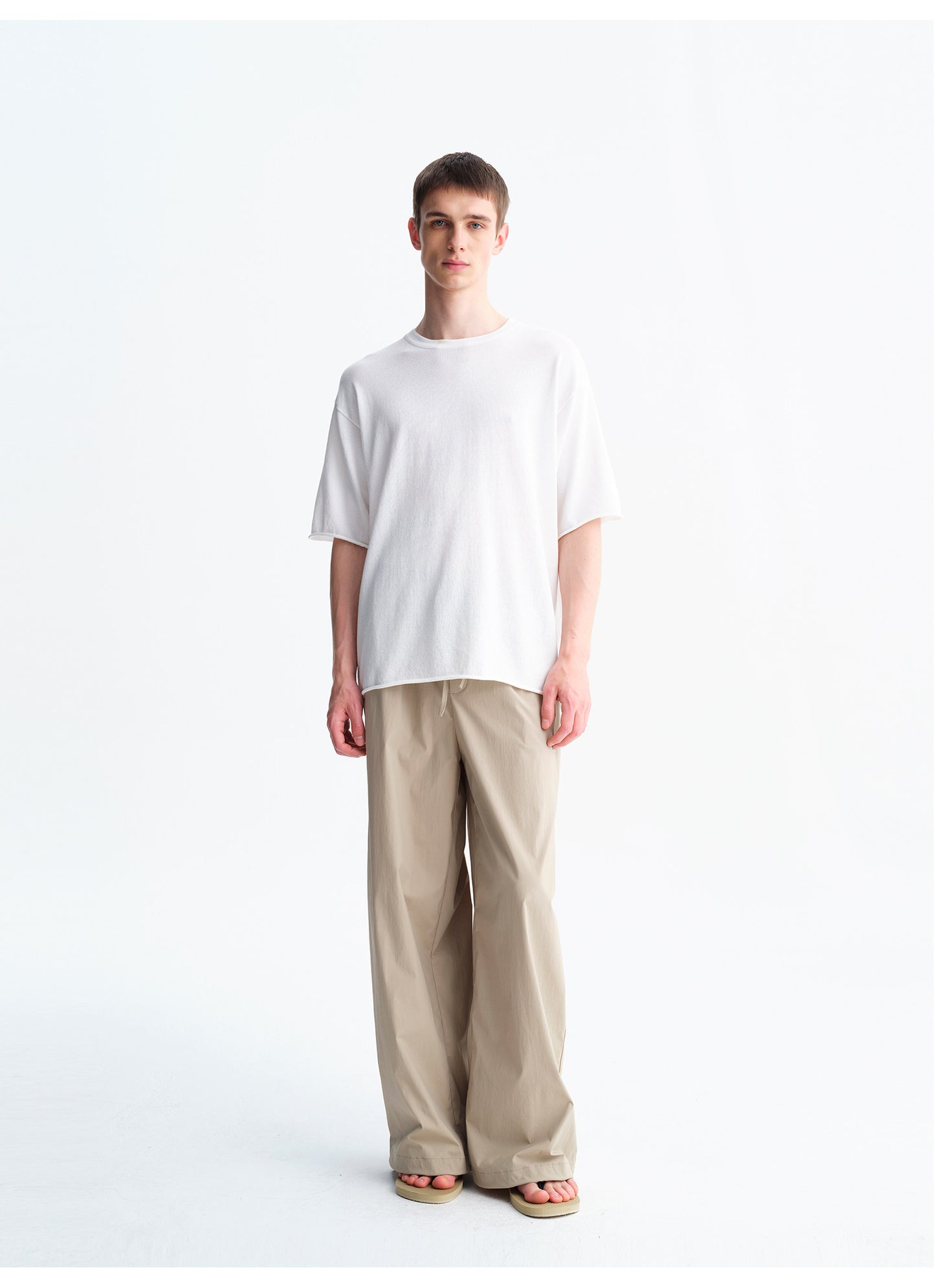 Wrinkle-Resistant, Quick-Drying Wide-Leg Pants