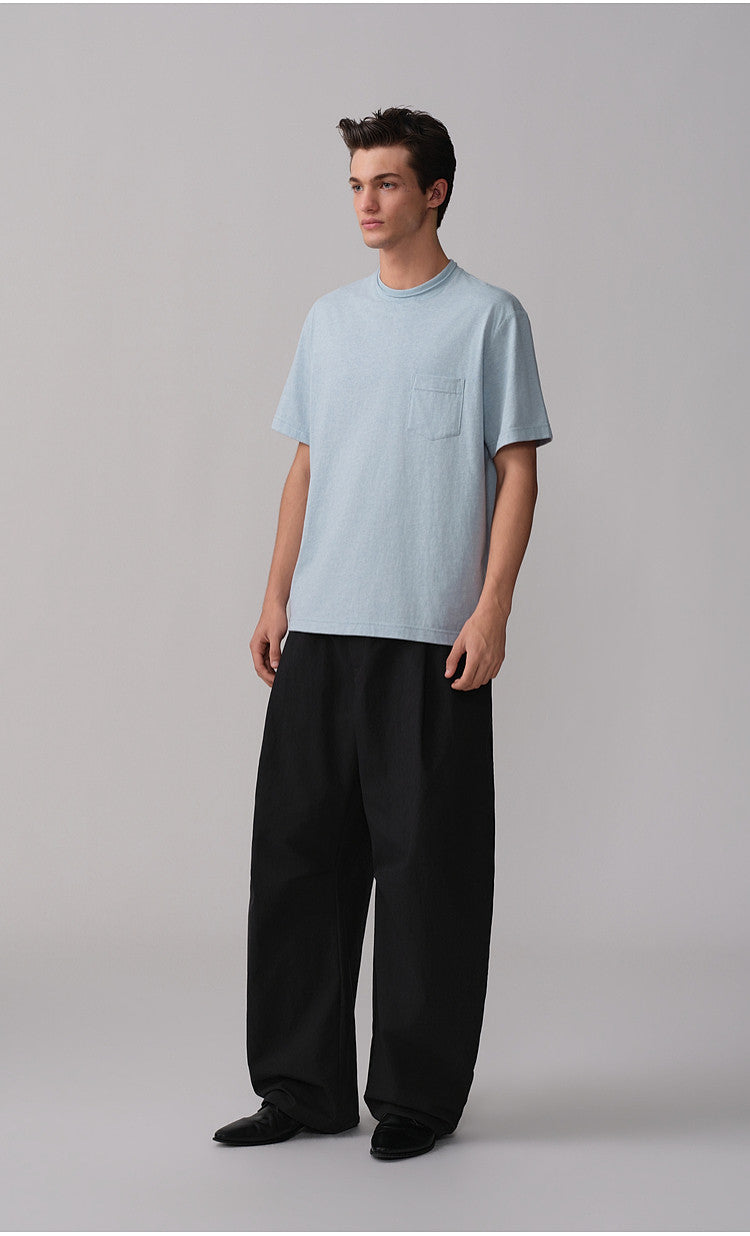 Pocket Round-Neck T-Shirt