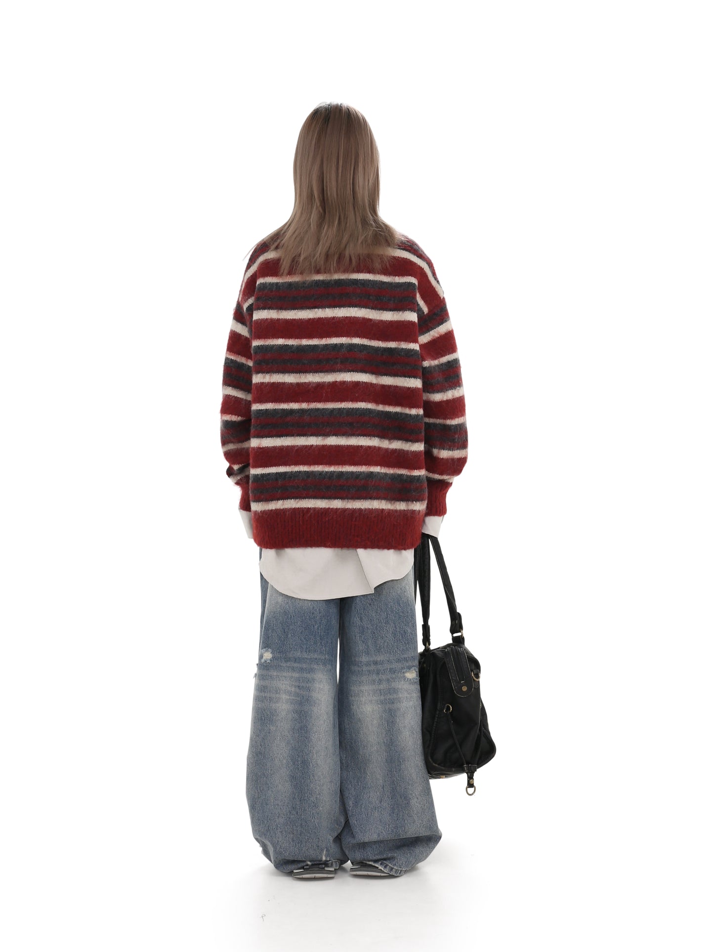 Loose Stripe Sweater