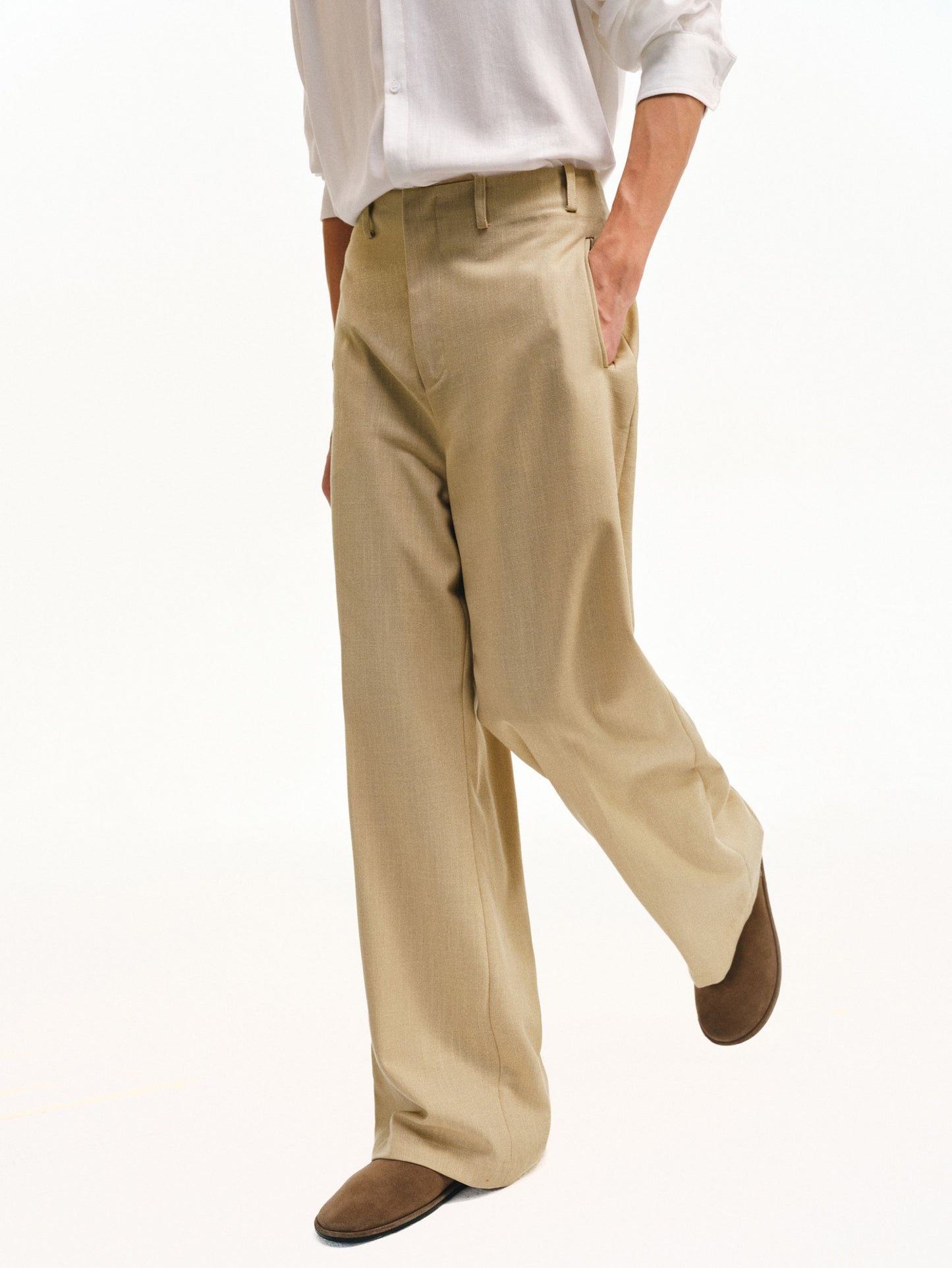 Rinen Straight Leg Casual Pants