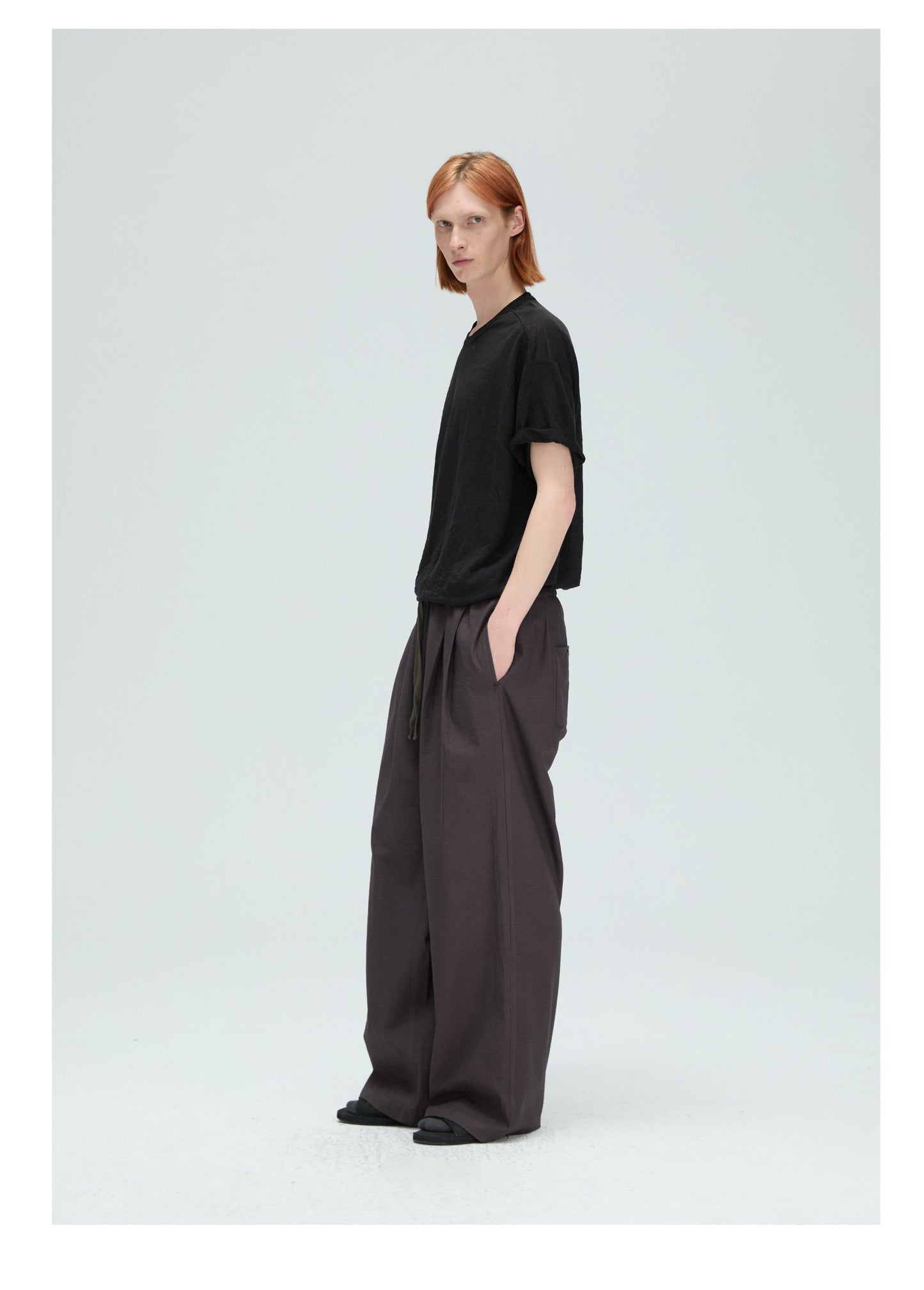 Trendy Pleated T-Shirt