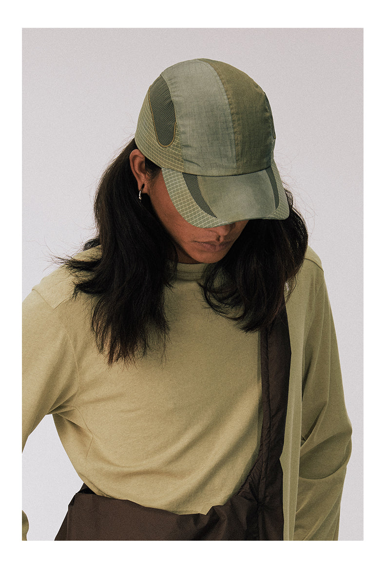 Mountain Style Color Block Cap