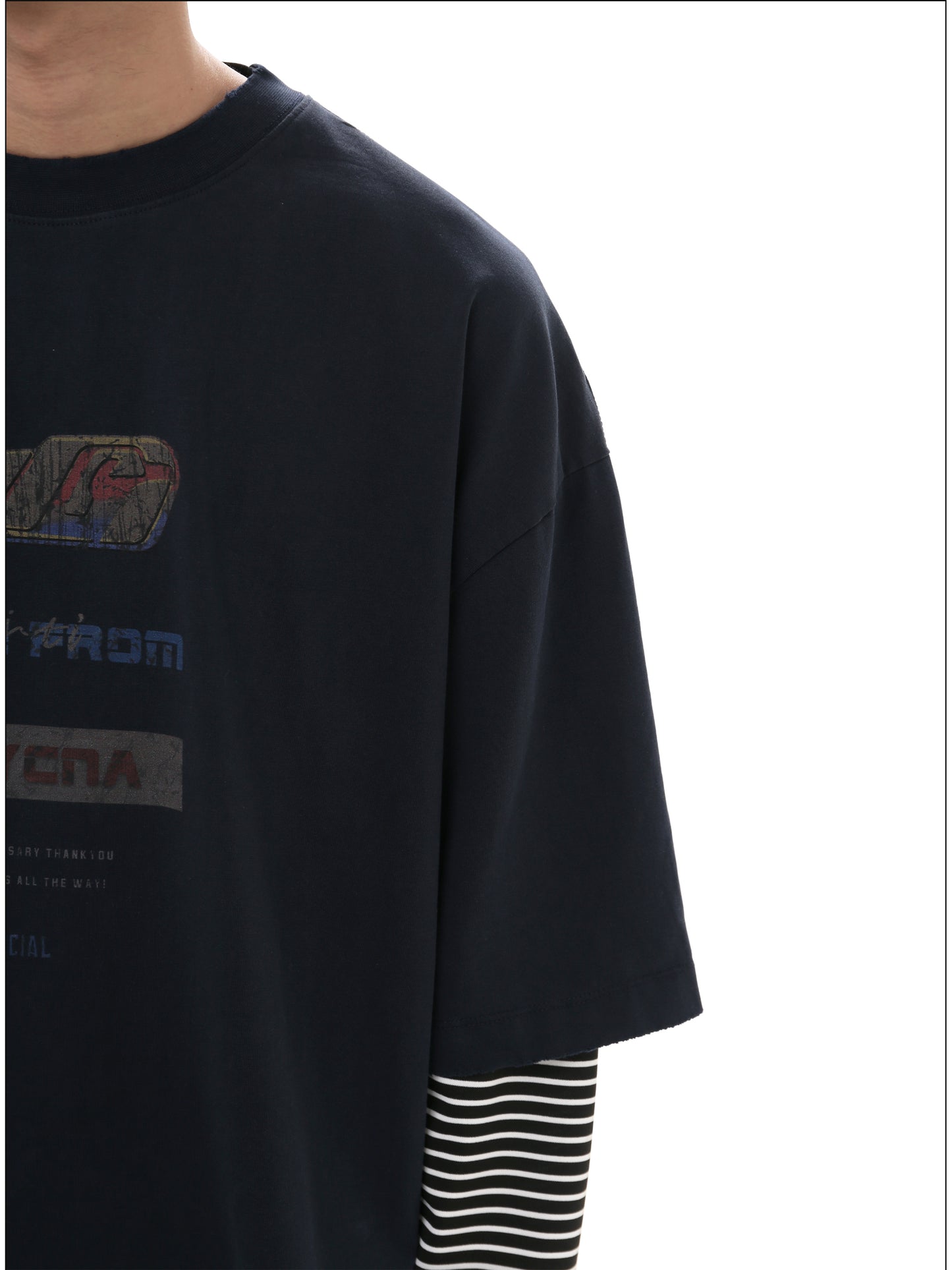 Old Burst Print T-Shirt