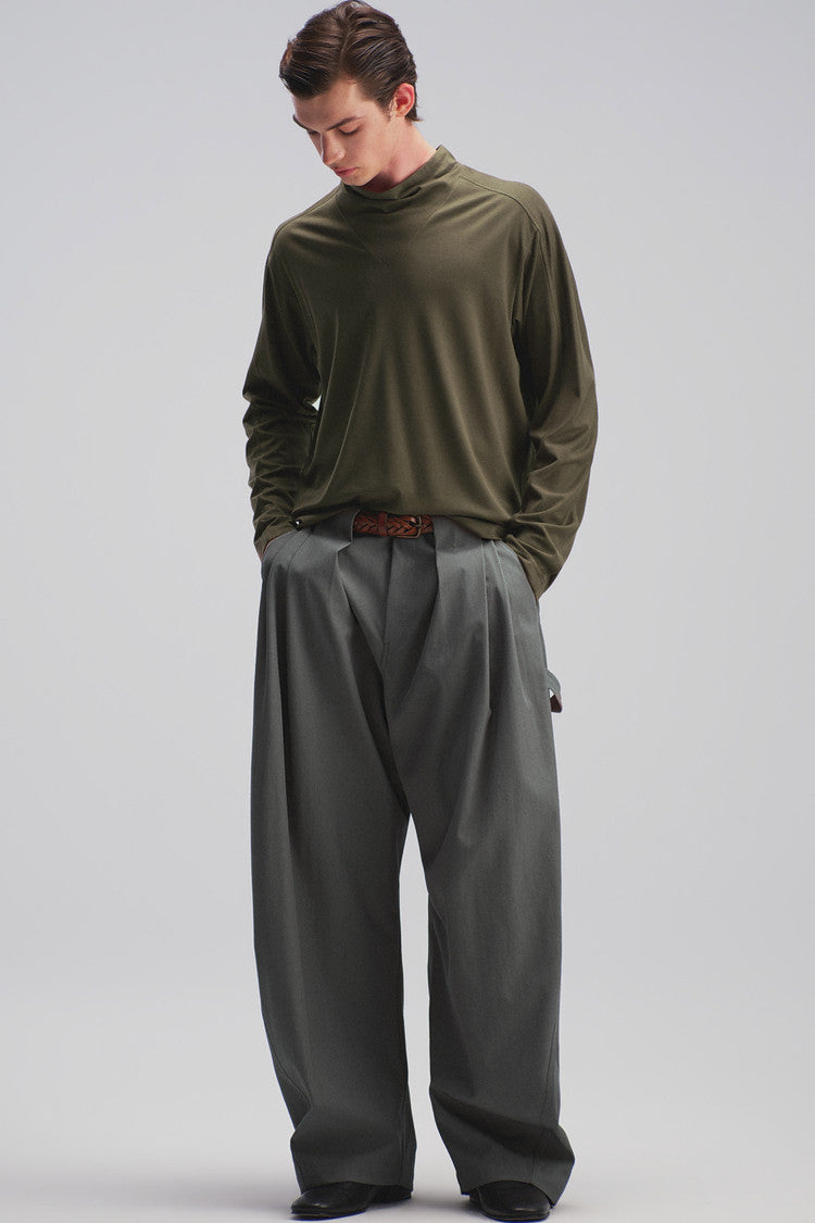 Lyocell-Wool Blend T-Shirt