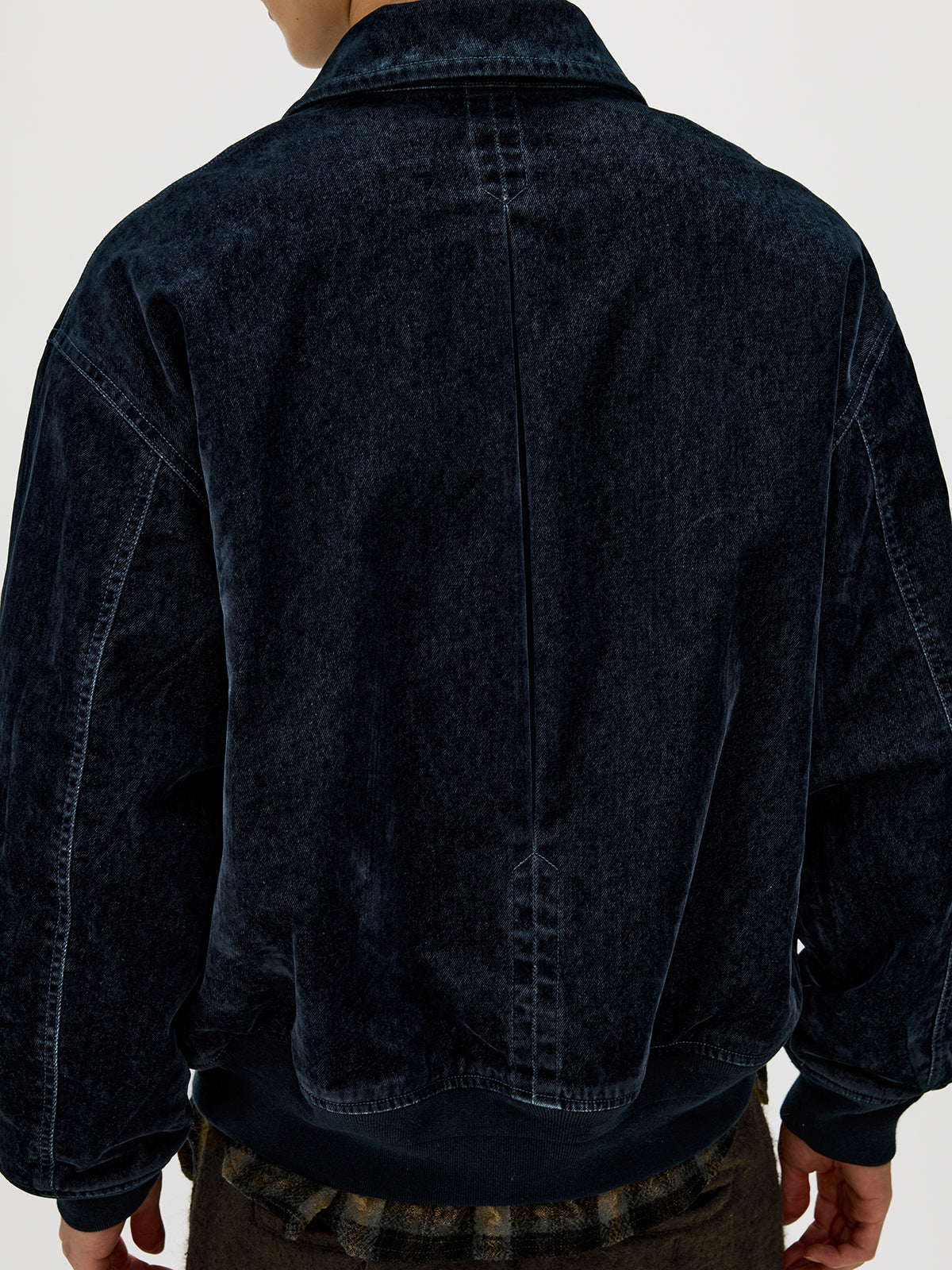 Flock Denim Bomber Jacket