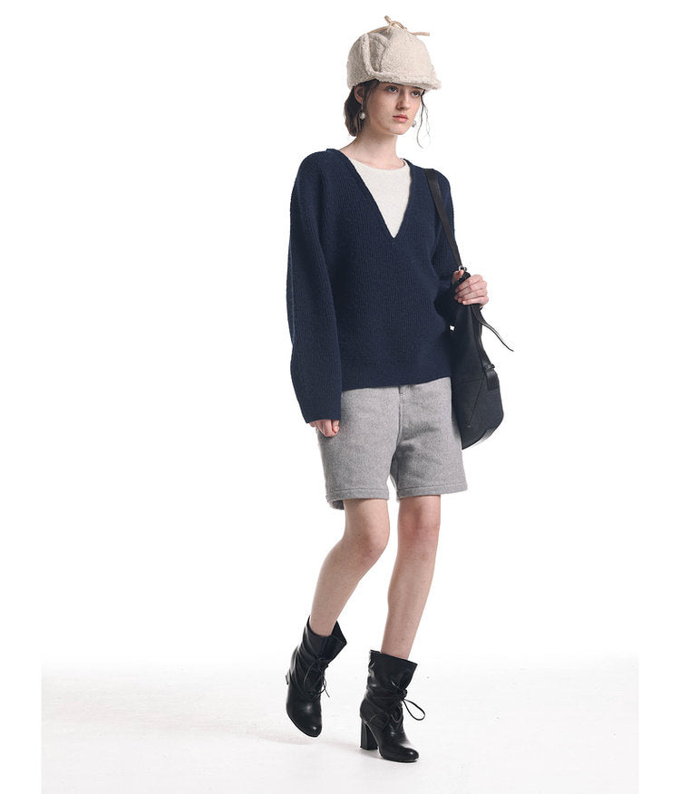 High Style V-Neck Sweater