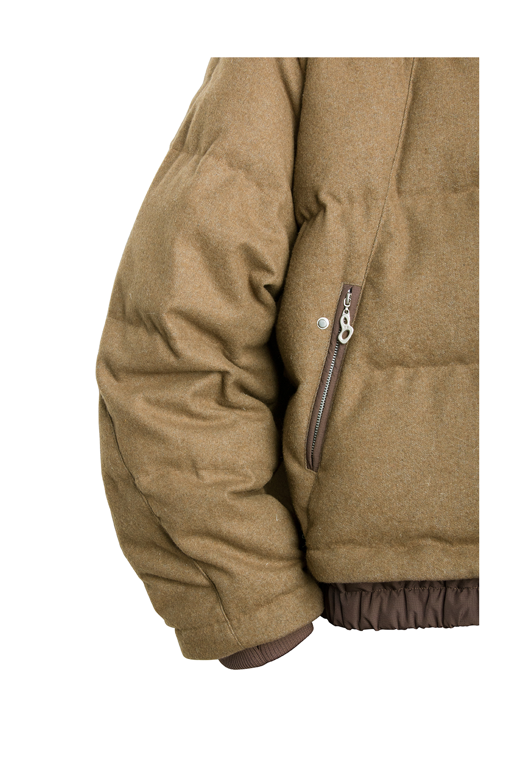 Patchwork Down Jacket