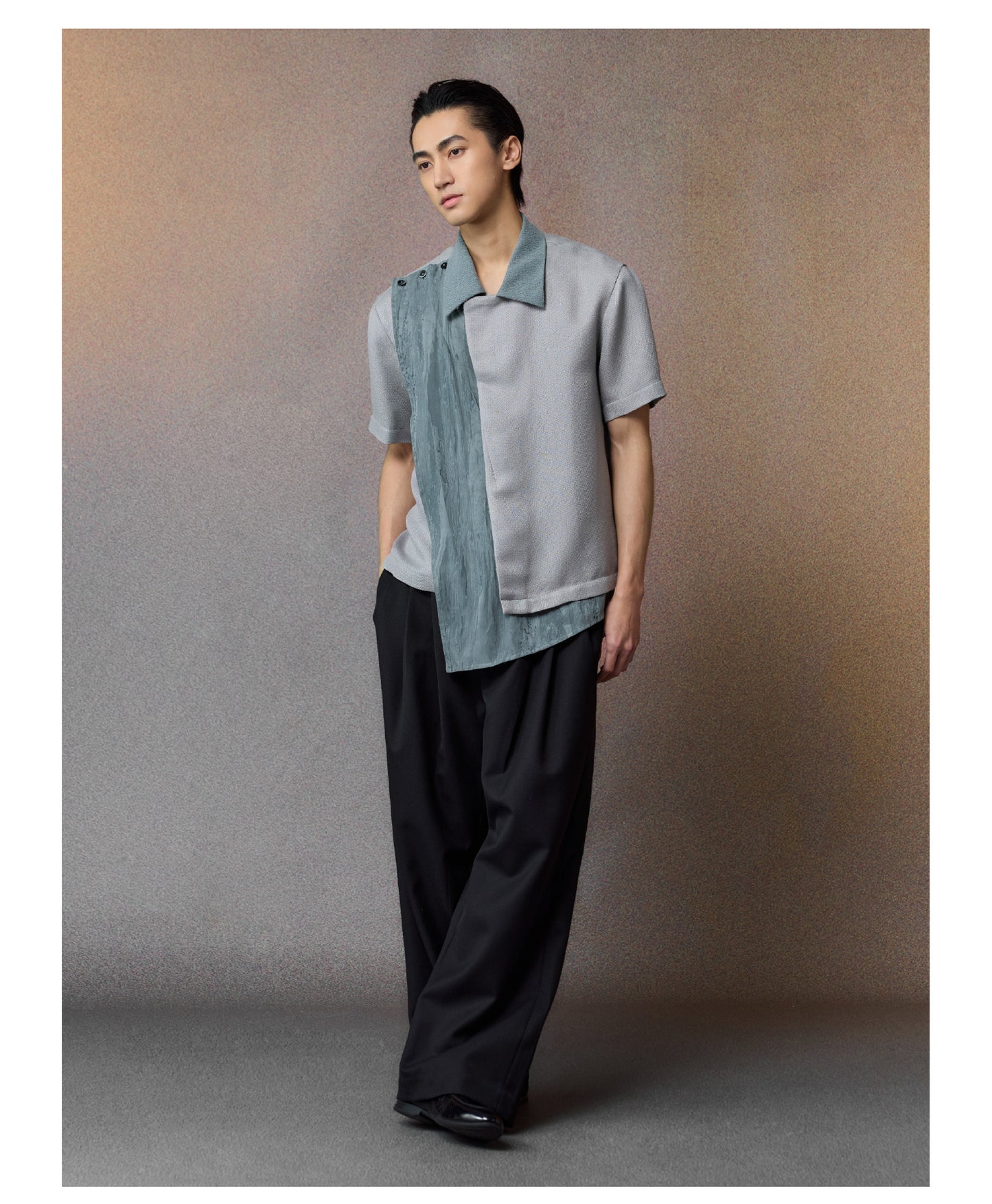 Color-Blocked Shirts in a Variety of Designs