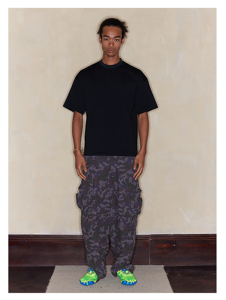 Camouflage paratrooper pants