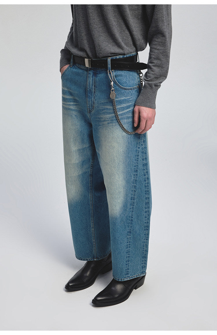 Heavyweight Distressed Jeans