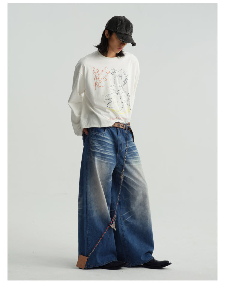 Retro Old Baggy Jeans