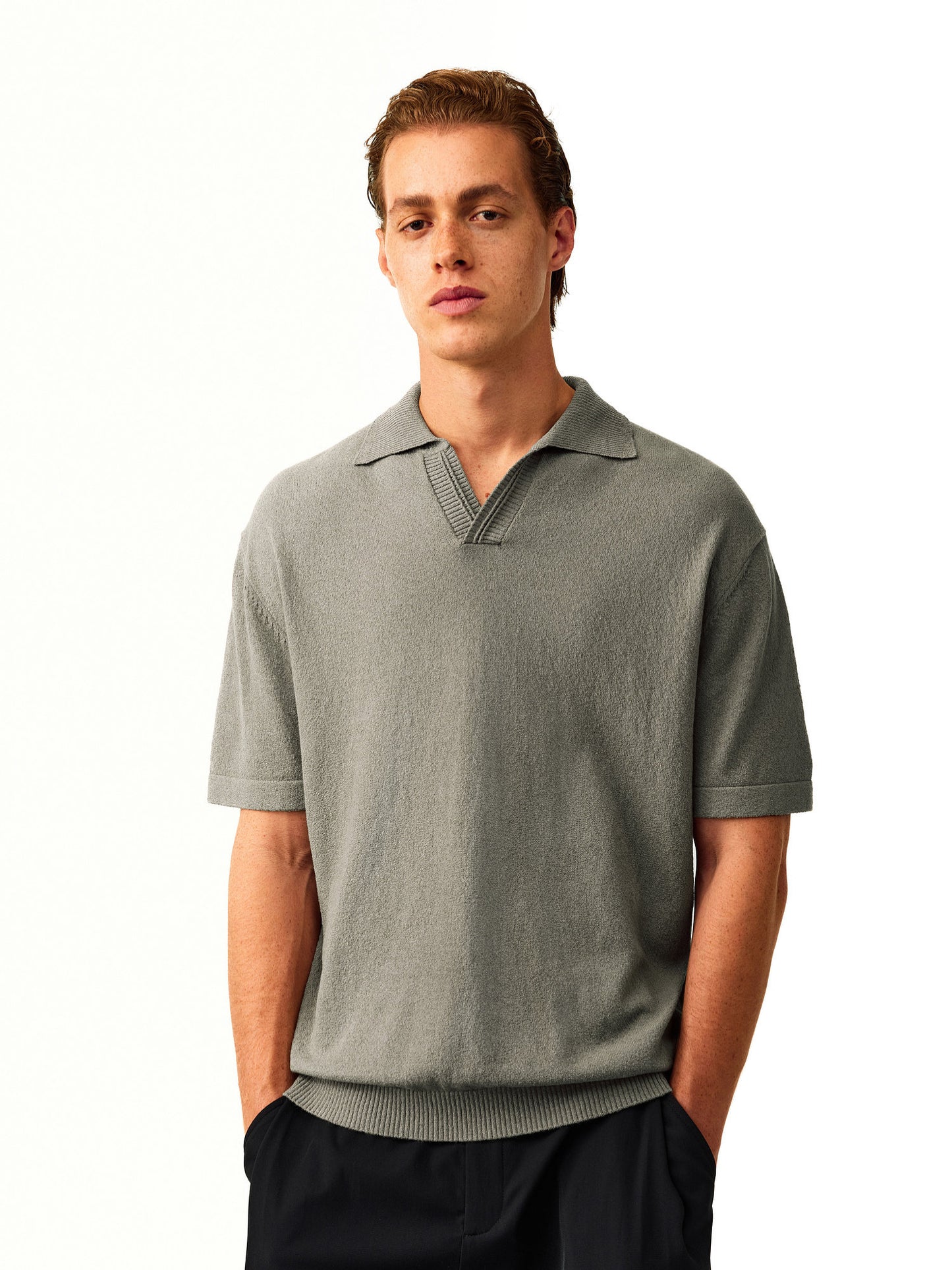Blended Cotton Knit Shirt
