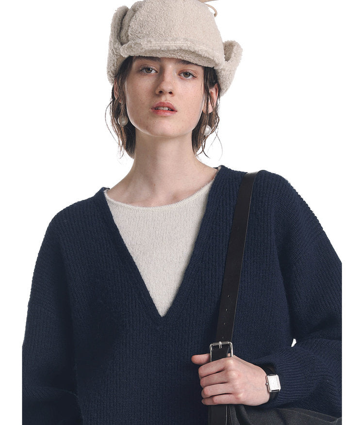 High Style V-Neck Sweater