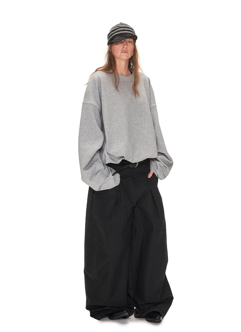 Pullover Crew-Neck Sweatshirt