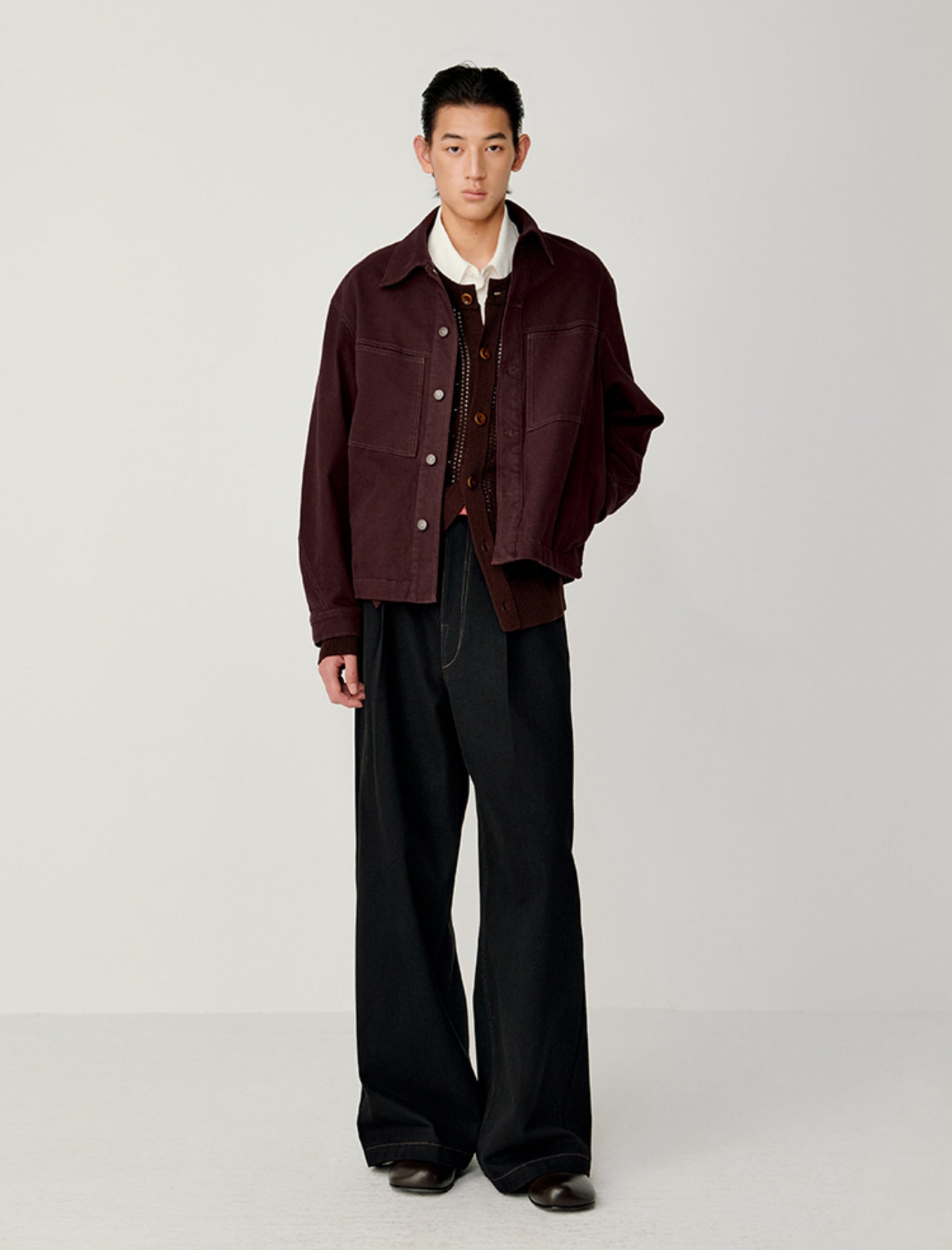 Patch Pocket Loose Jacket