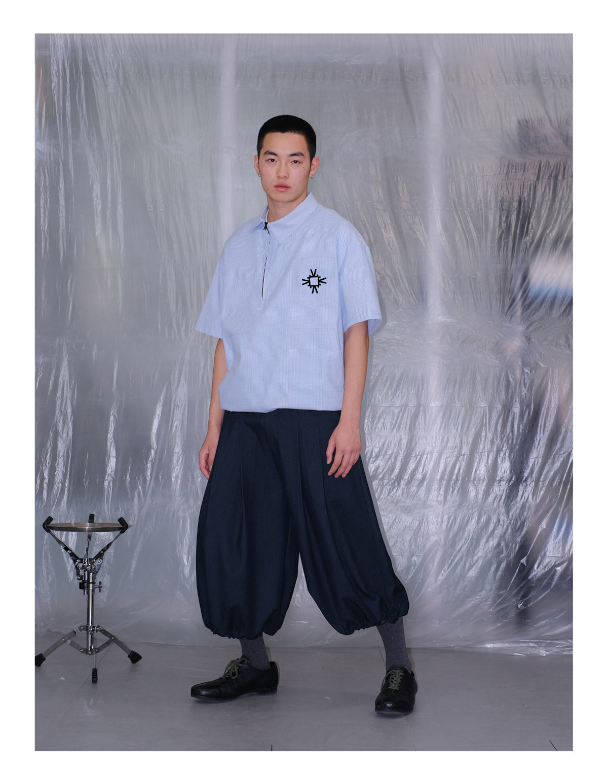 Drawstring Cropped Pants