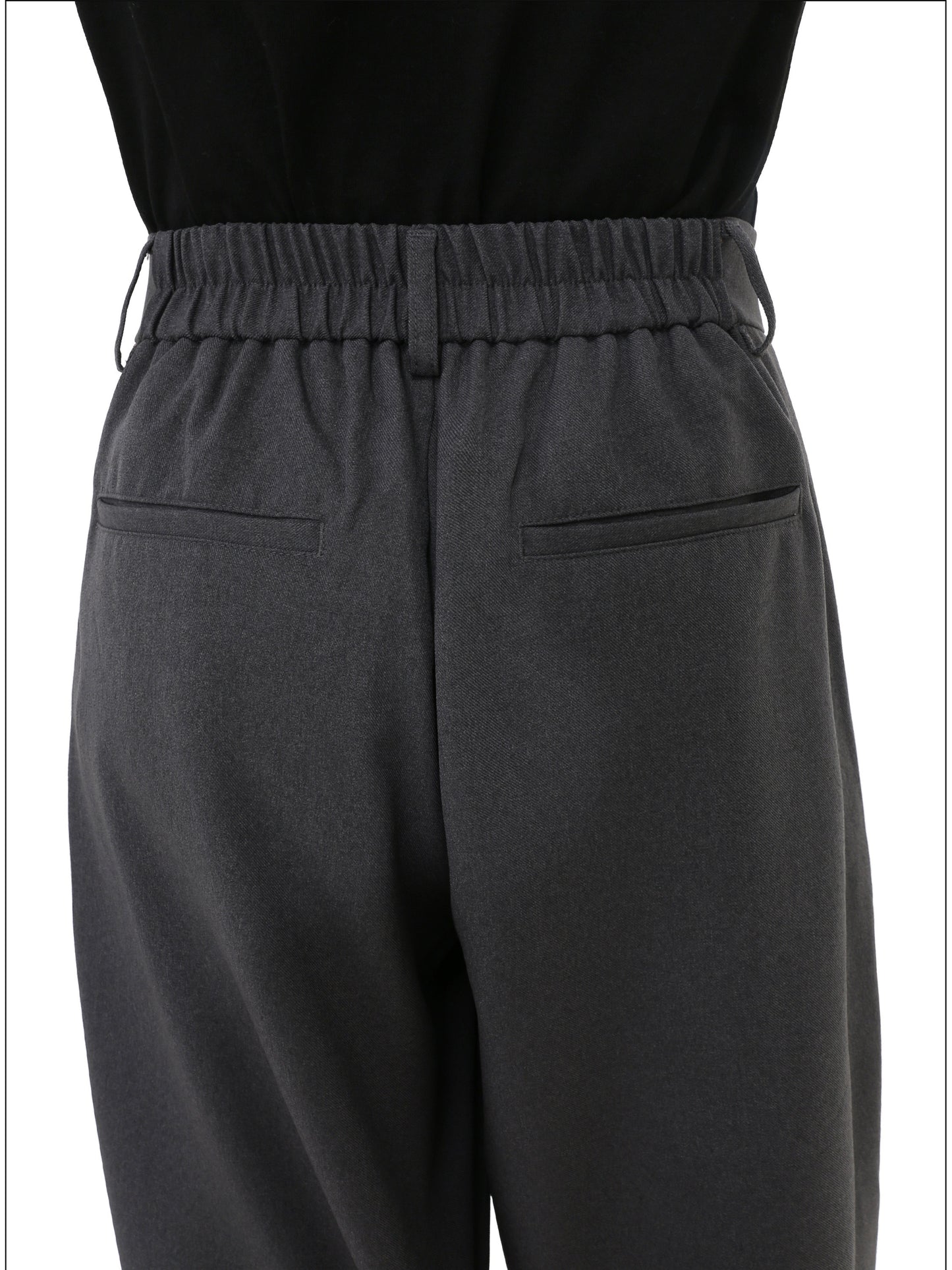 Straight-Leg Casual Pants