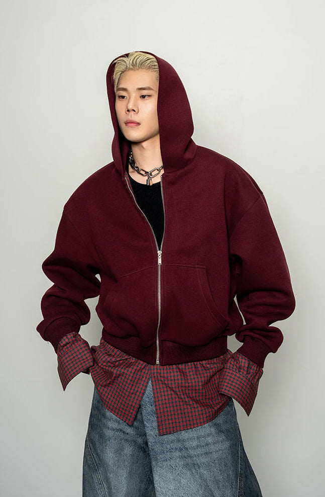 Air Layer Fake Two-Piece Sweatshirt