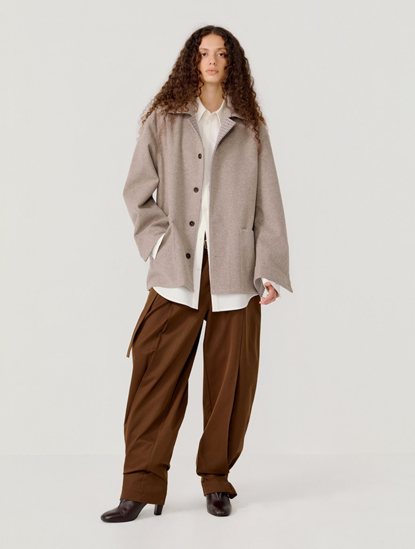 Single-breasted jacket