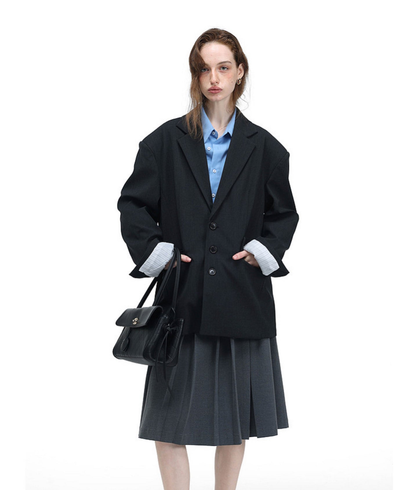 Stitched-Stripe Jacket