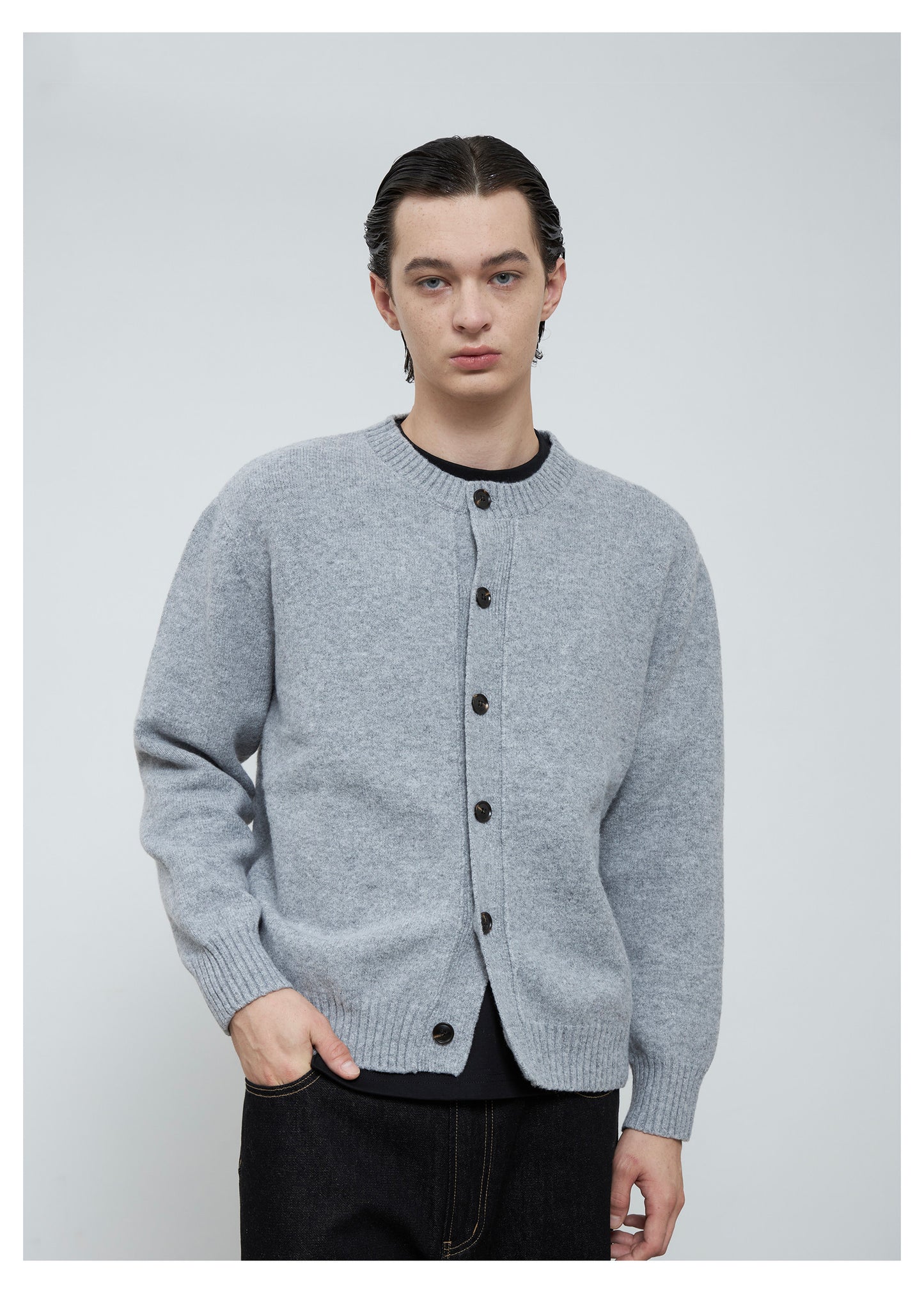 Basic Relaxed Cardigan