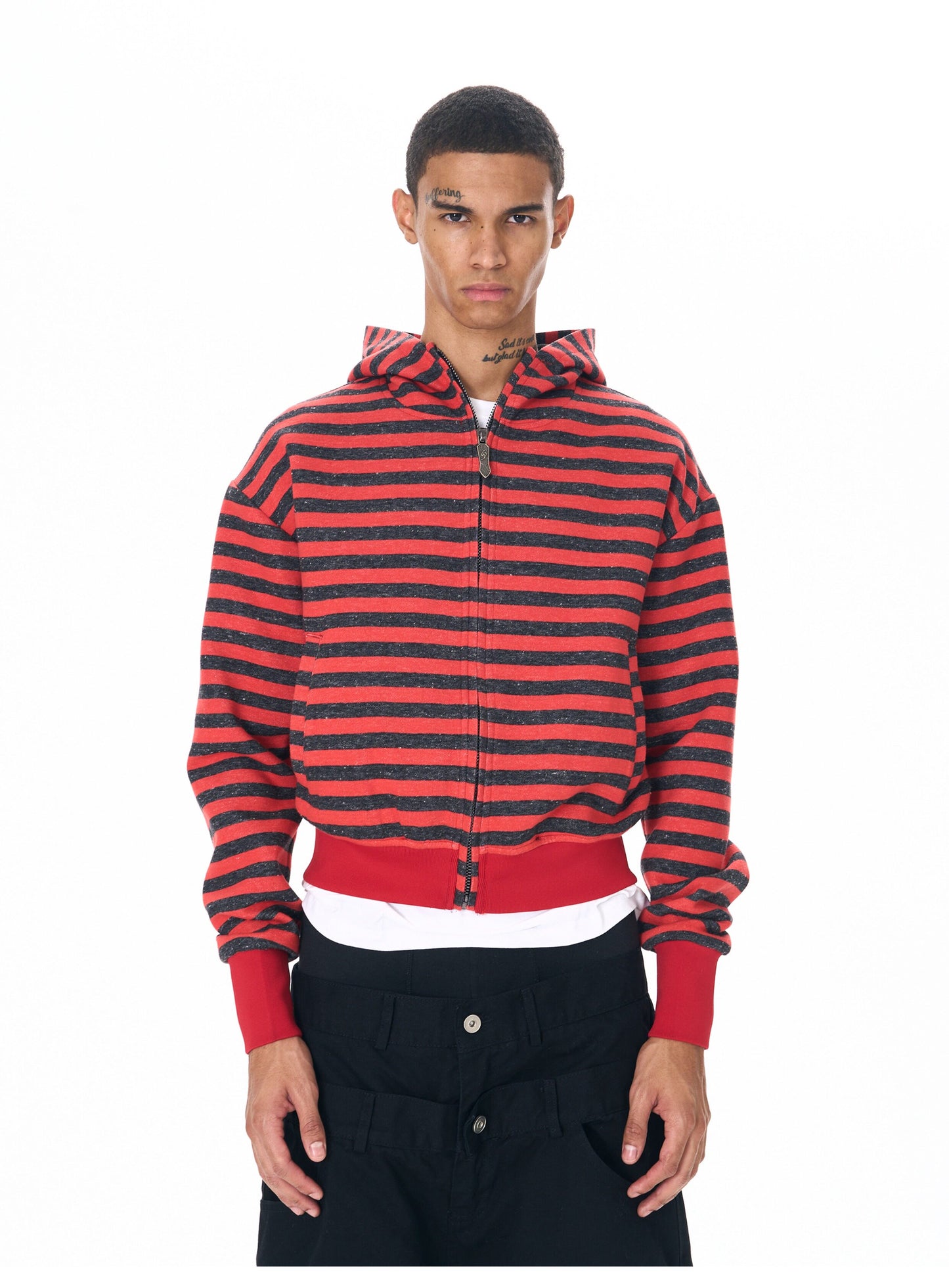 Embroidered Hooded Sweatshirt